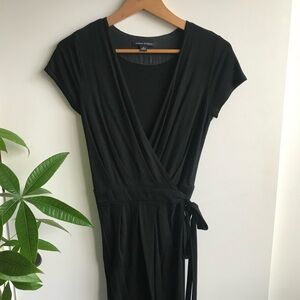 Black Wrap Dress